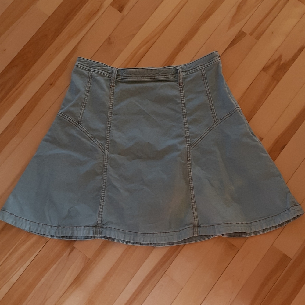 Anthropologie by Anthropologie Light Jean Skirt 14 - Picture 2 of 4